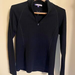 Ibex Black Long Sleeve Women's Top